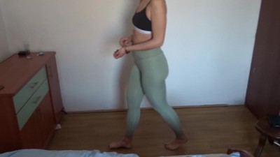 FIT Model in Calvin Klein got Painful ANAL after Workout - Jujizz xxx