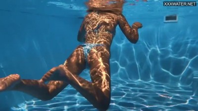 Horny Poolside Adventures with Euro Babe