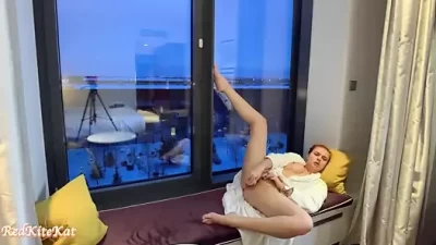 Fiery Redhead Gets Wet and Wild with Her Favorite Toys