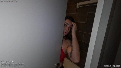 French Bombshell Gets Caught: Cheating, Touching Herself, and Roommate Fuck Fest