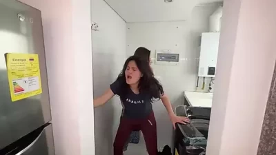 Caught Cheating on a Naughty Phone Call with the Cousin Nearby