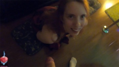 Romantic Blowjob by Cute Girl