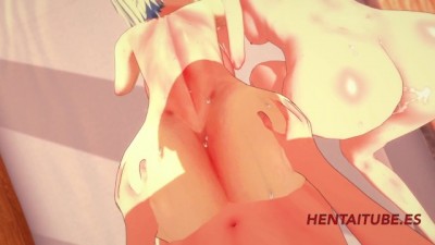 Boku no Hero Hentai 3D - Threesome, Inko Mitsuki & Todoroki 2/2