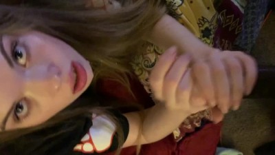 She Sucked the CUM Outta Me...! (CumShot)