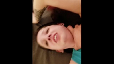 Bratty Belle Squirts all over Stepdaddy's Dick and can't Stop Cumming!