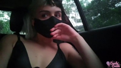 Your Girlfriend Candy Crush Showing herself Aboard the Uber