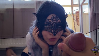 Just a Messy Homemade Porn #5 - I Cum in her Mouth and she Likes it - Amateur Girl gives me Handjob