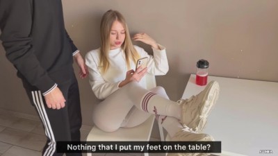 Insolent Girlfriend Threw Her Legs On The Table And full vr 360 porn Was Fucked For It