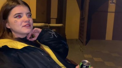 I met a lustful schoolgirl again bisexual group videos and fucked her at home, pouring cum all over her face