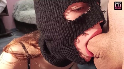 Full version of cutie In onehourcouple bbc Balaclava Got A Juicy Cock In Her Mouth