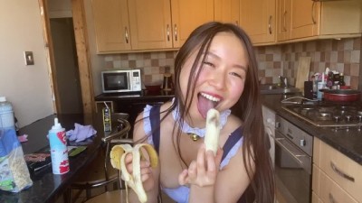 Good morning have porn download your cute asian girlfriend for breakfast in kitchen POV