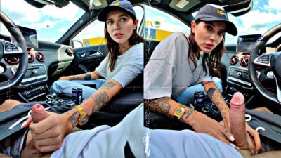 I BlowJob the driver xnxxp in full view of other road users!