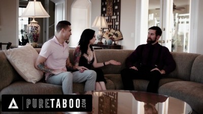 PURE TABOO Gold anal orgy hd Digger Anna De Ville Does Everything To Keep Her Boyfriend's Stepfather Quiet