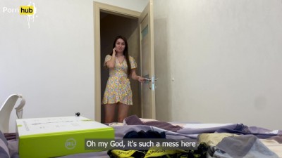 Vaginal gift of fate STEPMOM 4k porn hd stuck under the bed