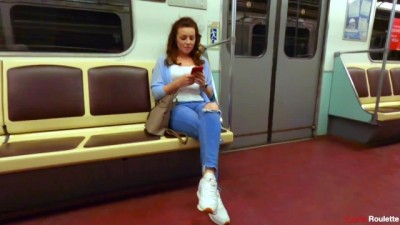 Met bollywood porn star in the subway