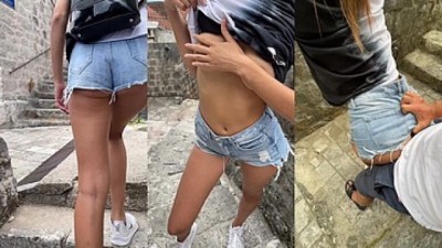 TEEN ALMOST CAUGHT FUCKING IN TOURIST twister porn HOTSPOT (+18)