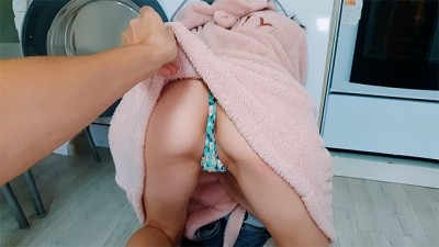 My Step Sister was NOT stuck in the washing machine and caught me when I wanted arab big boobs webcam to fuck her pussy