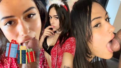 Unwrap a Naughty Deep Throat Gift: Full Subtitled Video