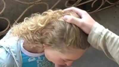 Balcony Blowjob Bliss!